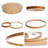 Tashyah 4 - Light Gold LED Pendant