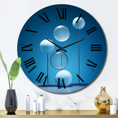 Horloge murale Serenity Sapphire