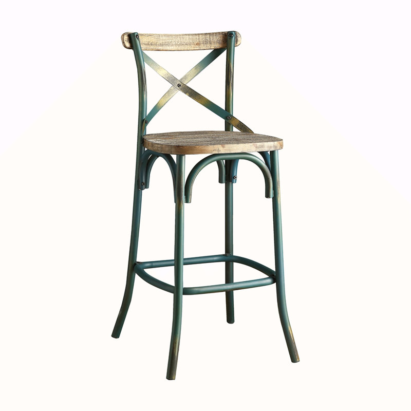 Chaise de bar 1 pièce, Turquoise