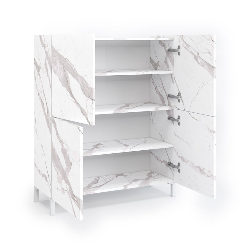 Daekwan 228.6cm Sideboard, Calacatta