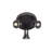 3-LIGHT Round Flushmount Gunmetal Finish