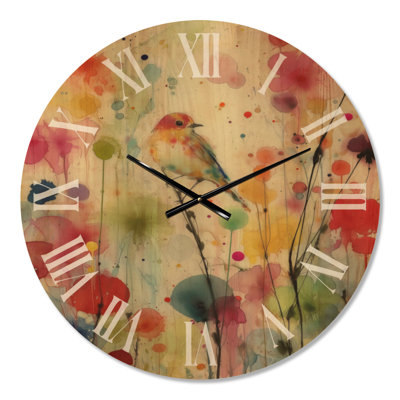  Horloge murale Botanical
