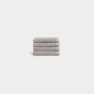 Ribbed Terry Washcloths