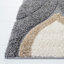 Tapis gris / ivoire à tissage mécanique Altizer-373292541