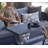 Chill-Out Rectangular Metal Outdoor Coffee Table , 41'' in. W 35.5'' in. D