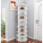 Rotating Shoe Rack Tower, 8-Tier Spinning Storage Rack, Free Standing 360° Revolving Shoe Organizer, Holds 32 Pairs Of Shoes (8-Tier,White)-1457950291