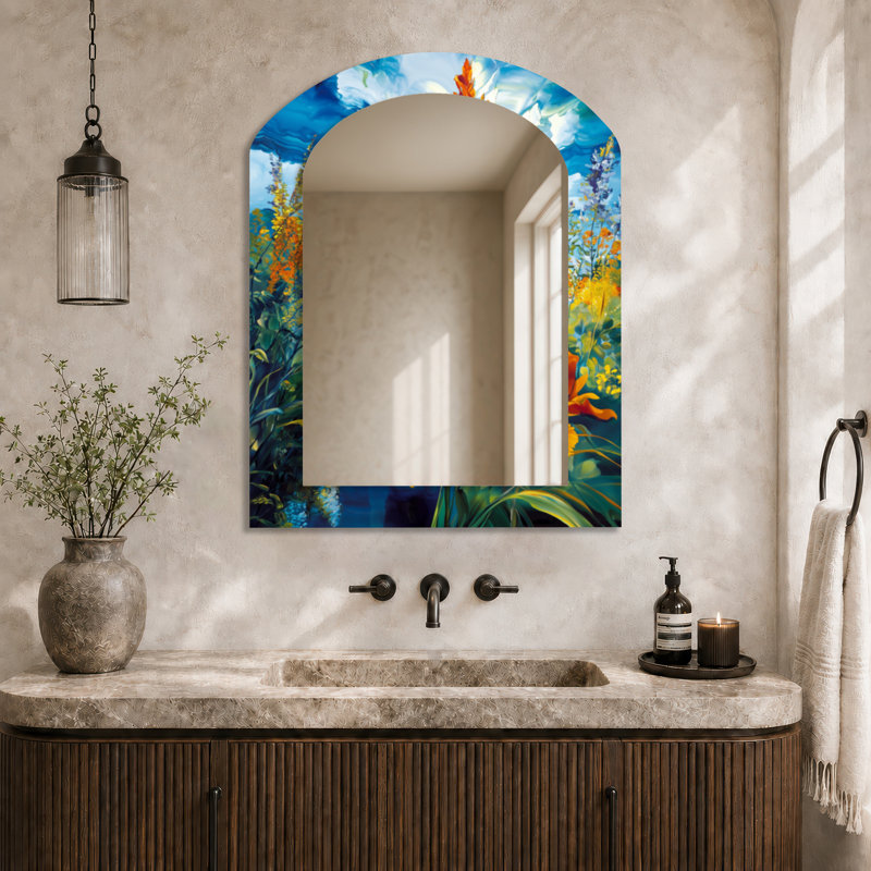 Miroir mural surdimensionné Modern, 43" x 33"