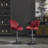 Adjustable Barstools with Back and Footrest,Set of 2-1996575362