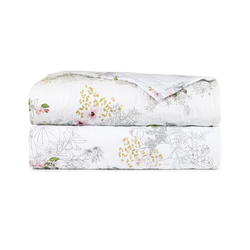 Orchidee Coverlet, Twin Coverlet