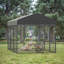  Metal Yard Kennel With Door For Dog-105344683