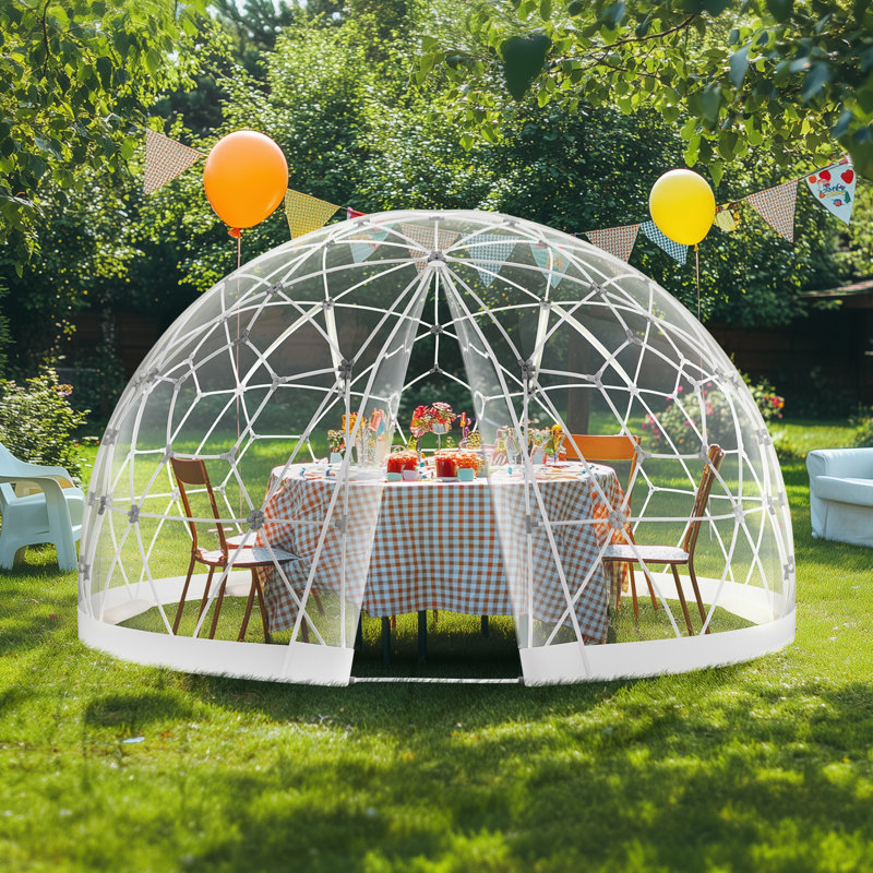 9.5' W x 9.5' D Hobby Greenhouse