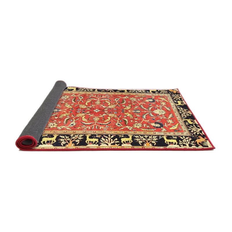 Delaune Oriental Indoor Rug, Round 8'