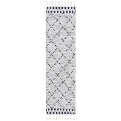 Dessiree Hand Woven Wool And Cotton Geometric Rug