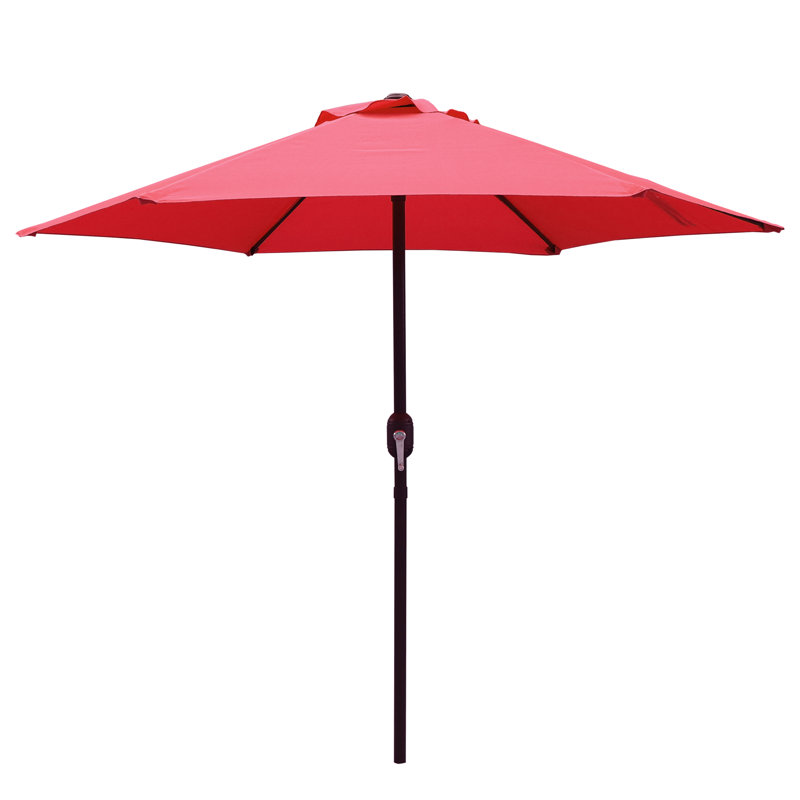 Parasol de marché 89 po Regena, Rouge
