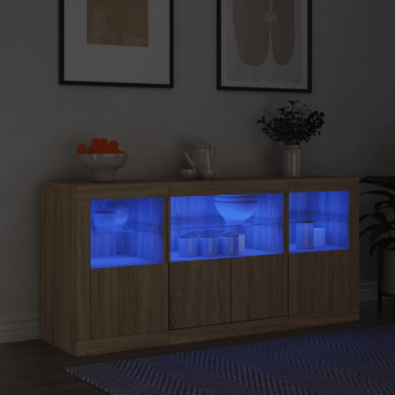 Babrow 142.5cm Sideboard, Sonoma Oak