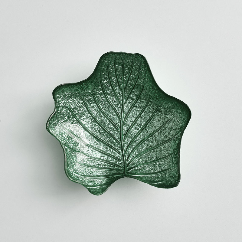 Frisina Glass Decorative Bowl 5, Green