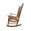 Balcony Porch Adult Rocking Chair Brown