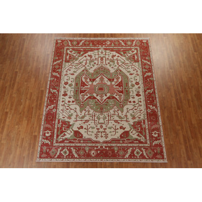 Geometric   Wool Turkish Rug 8x10