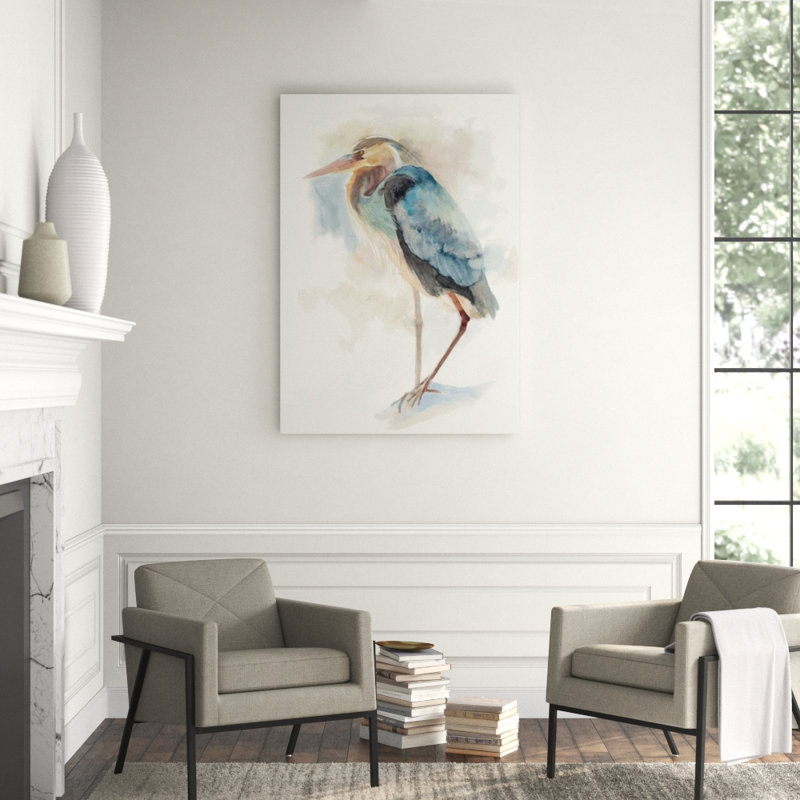 Moment Of Waiting I Print by Sara Brown, Knife Gel, 57" H x 40" W x 1.5" D