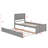Platform Bed With Trundle Bed-1890338576