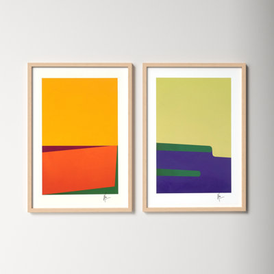 Sahara & Kalahari. Set Of 2 by Lee Lessem