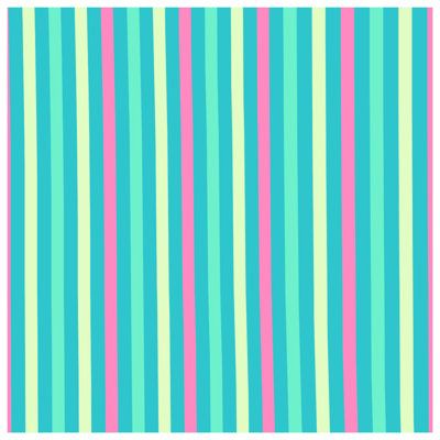 Pink Blue Striped Comforter