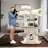 66"Poplar Wood Large Cat Tower