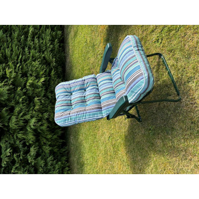 Chada Steel Outdoor Lounge Chair