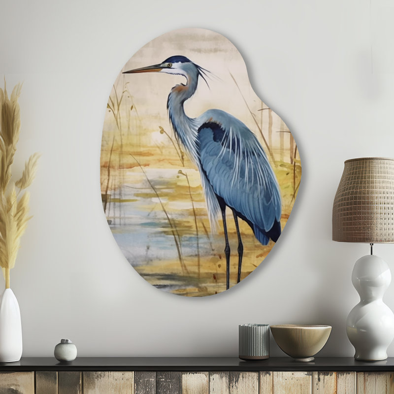 Rizo - animaux, oiseau, poire, art mural en métal asymétrique, H 38 po x l 28 po