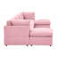 Canapé modulaire de coin avec repose-pieds Annai-1193278229