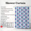 Rideau de douche Tile Geo - Premium-297495819