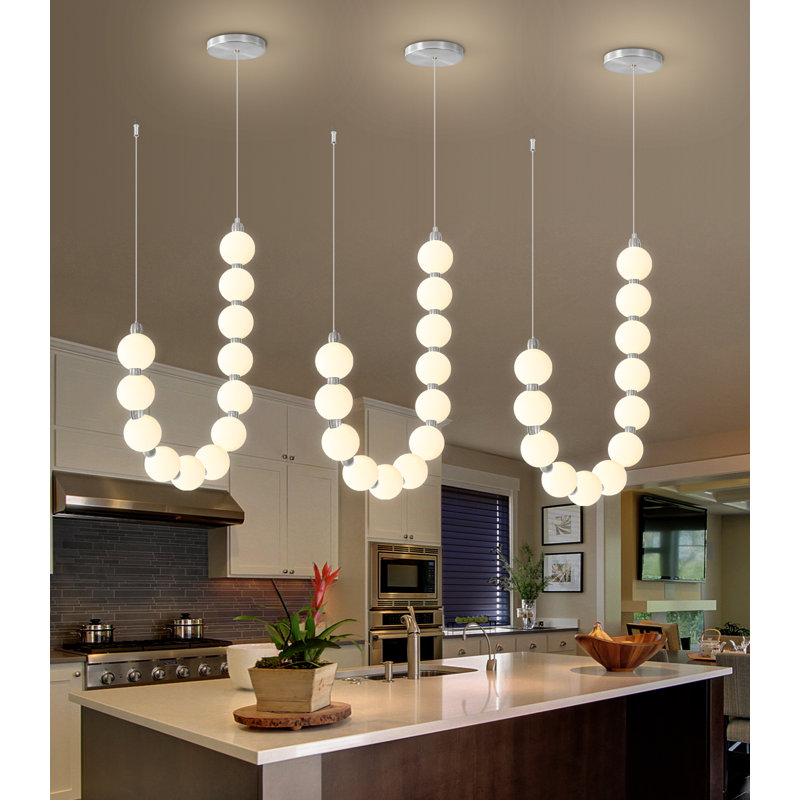 Luminaire à DEL 12 lumières, Argent argent