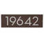 Plaque d’adresse murale sur 1 ligne flottante-41299898-41303794-41299704