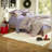 Soft Bedding Sets, Polyester Full Taupe Floral Style For Home