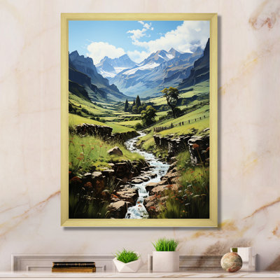 Espagne, vallée d'Ordesa III, impression sur toile