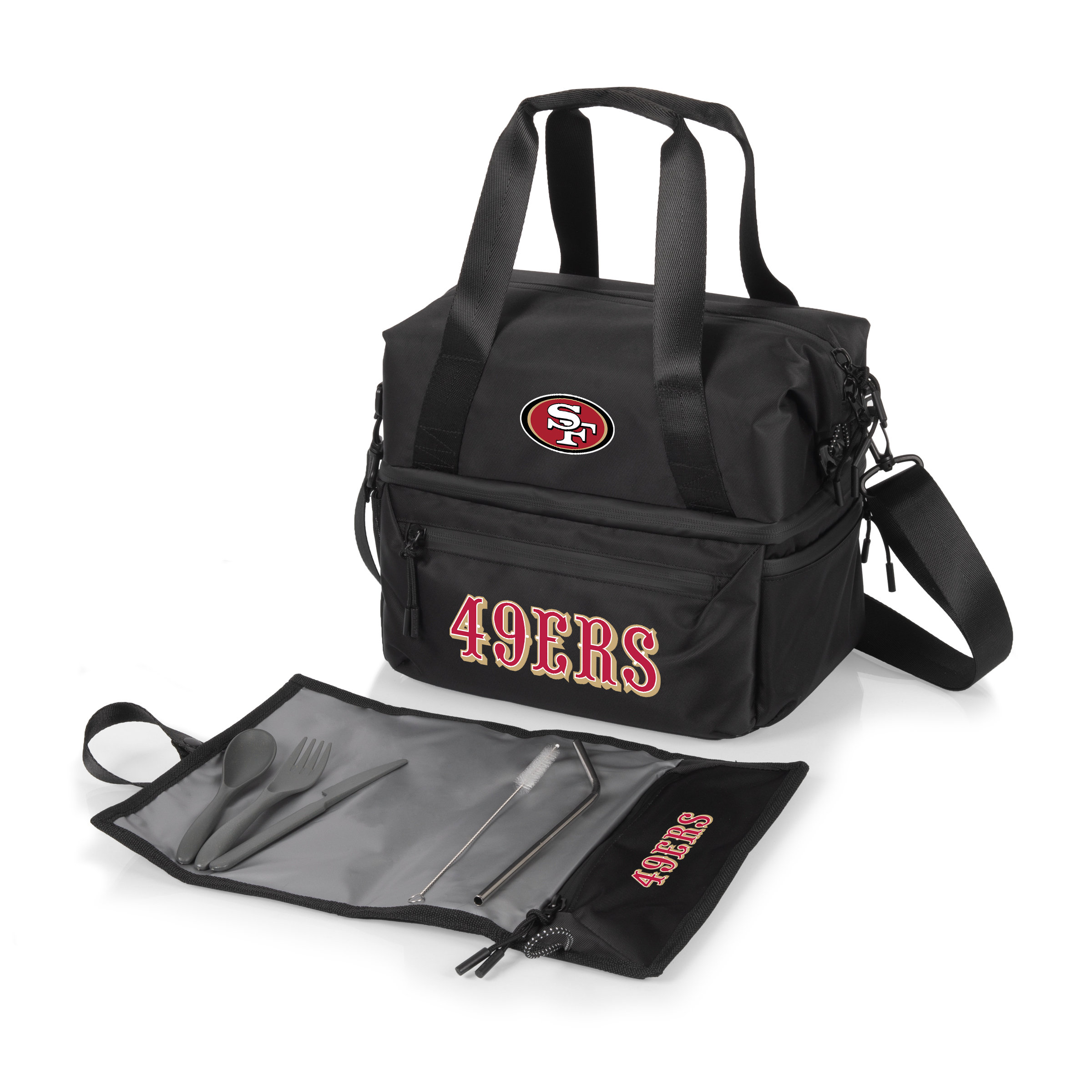 ONIVA™ NFL San Francisco 49ers Tarana Lunch Bag Cooler with Utensils ...