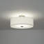 Plafonnier semi-encastré cylindrique en tissu 4 lumières-1491124934