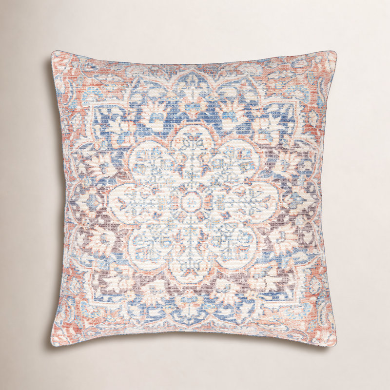 Housse de coussin Colin, 22 po x 22 po, Crème