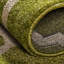 Tapis vert à motif géométrique Molly-1796197638