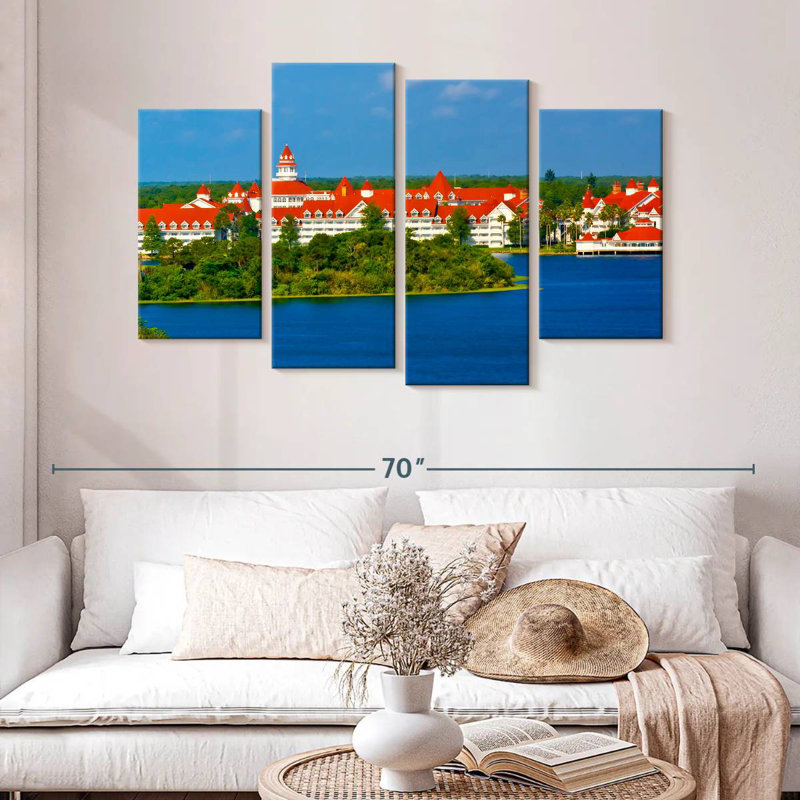 Lilie Grand Floridian Resort, H 32 po x l 52 po