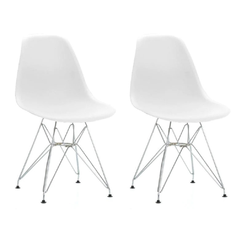 Chaise d'appoint Frasilus, Blanc