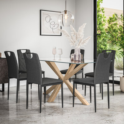 Dawnyell 6 - Person Dining Set