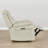 35.8" W Vegan Leather zero clearence recliner Dual Motor Power Recliner With Power Headrest-830666388