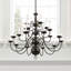 Lustre à niveaux 22 lumières Benedetto-443755528