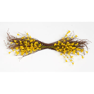 34" Artificial Forsythia Twig Swag