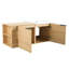 Meuble-lavabo 48 po avec lavabo en chêne - Armoire moderne pour grandes salles de bain-1593067991