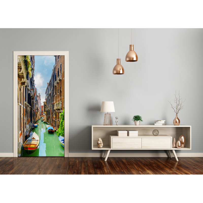 Venice Italy Door Decal, 205cm H x 95cm W