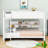 Queen Over Queen Bunk Bed With Storage Cabinets And USB-322839870