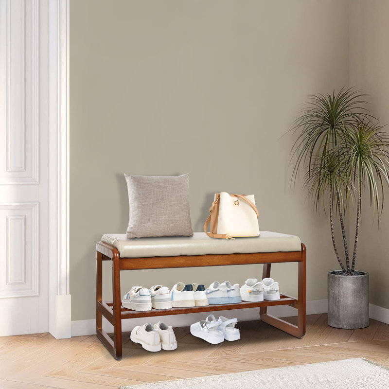 4 Pairs Shoe Storage Bench