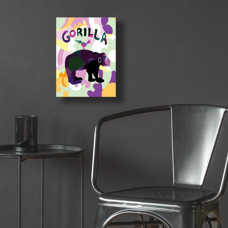 «Gorilla» par Holly McGee, H 16 po x l 12 po x P 0,13 po